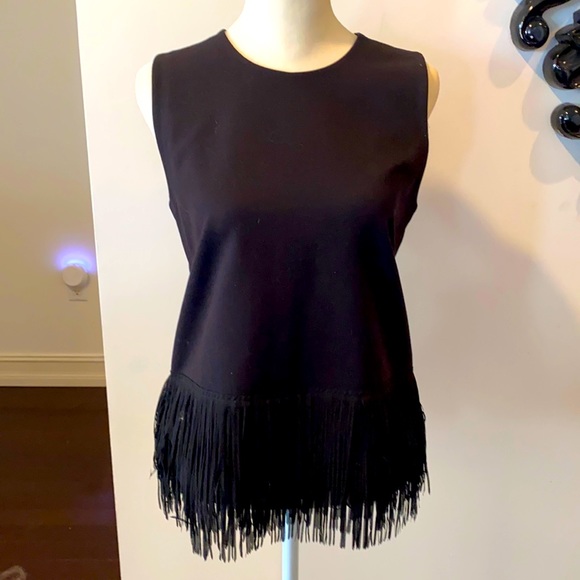 J. Crew Tops - J Crew fringe bottom top